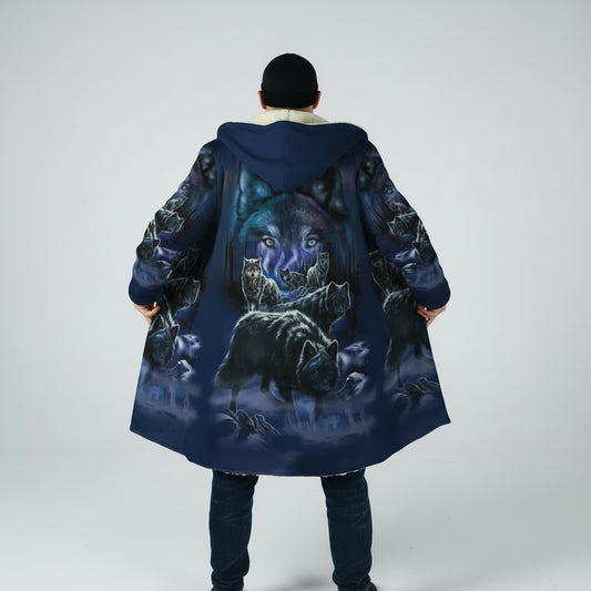 Wolf Aura Coat – Lunar Guardian
